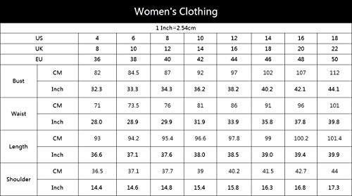 ZANZEA Mujer Vestidos de Fiesta Encaje Elegante Manga Corta Vestido Cóctel con Cuello Redondo 01-Verde Oscuro S