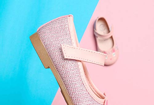 Zapatos de Cuero para Niñas Otoño Invierno 2018 Moda PAOLIAN Zapatos de Vestir para bebé Niñas Primeros Pasos Calzado recién Nacidos Bautizo Fiesta Gato Antideslizante 3 Meses -6 años