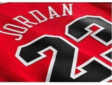 ZEH Camiseta de baloncesto para hombre de la NBA Michael Jordan 23 Chicago Bulls Retro Gym Chaleco deportivo (color: rojo, tamaño: M) FACAI (color: rojo, tamaño: M)