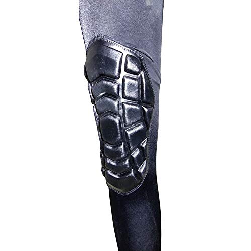 ZHAONAA Rodilleras Deportivas PU Desgaste De Rodilla Deporte Colisión De Baloncesto Baloncesto Voleibol De Fútbol Equipo De Protección Rodilleras Protectoras (Size : XL)