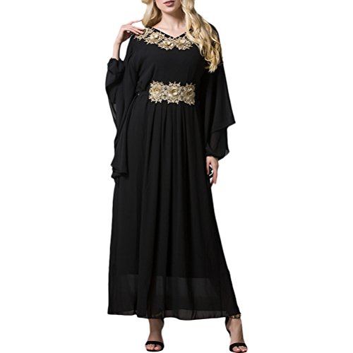 Zhuhaitf Musulmán Abaya Vestir Kaftan/Caftan Ropa Islámica Turcos Vestidos para Mujeres Dubai Elegante Marruecos Talla Grandes