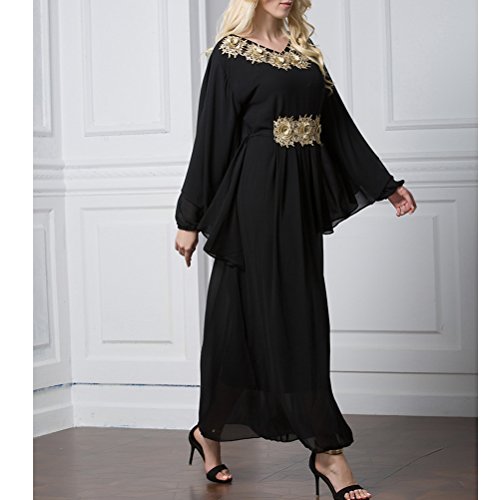Zhuhaitf Musulmán Abaya Vestir Kaftan/Caftan Ropa Islámica Turcos Vestidos para Mujeres Dubai Elegante Marruecos Talla Grandes
