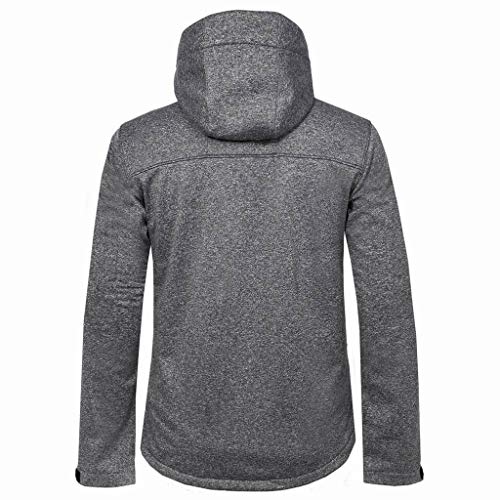 ZODOF Chaqueta de Hombre Trekking Cortavientos Abrigo Casual Impermeable Chaqueta de Invierno Hombre esquí Chaqueta Trekking Hombre Windbreaker para alpinista Senderismo al Aire Libre