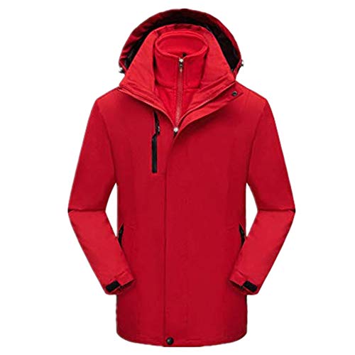 ZODOF Chaqueta de Hombre Trekking Cortavientos Abrigo Casual Impermeable Chaqueta de Invierno Hombre esquí Chaqueta Trekking Hombre Windbreaker para alpinista Senderismo al Aire Libre