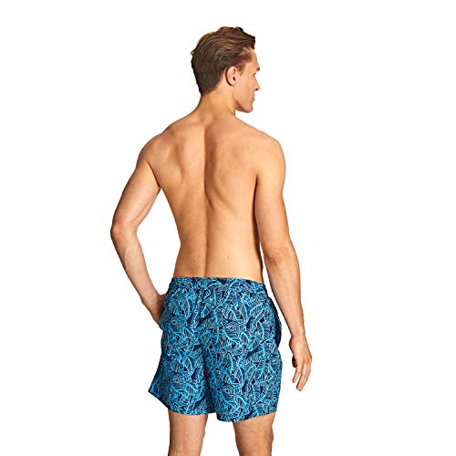 Zoggs Coral Floral - Bañador para Hombre (40,6 cm), Hombre, 4034192M, Navy/Multi, UK M/Waist 34"