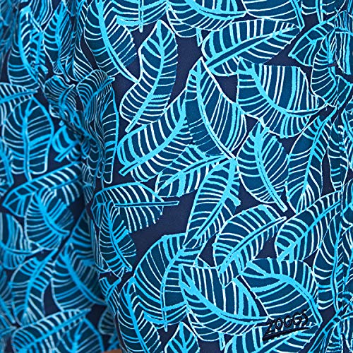 Zoggs Coral Floral - Bañador para Hombre (40,6 cm), Hombre, 4034192M, Navy/Multi, UK M/Waist 34"