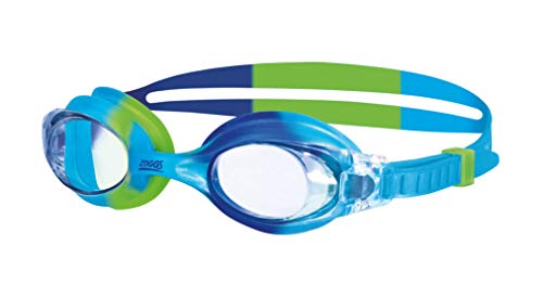 Zoggs Gafas de natación, Bebés Unisex, Azul/Verde/Claro, 0-6 años