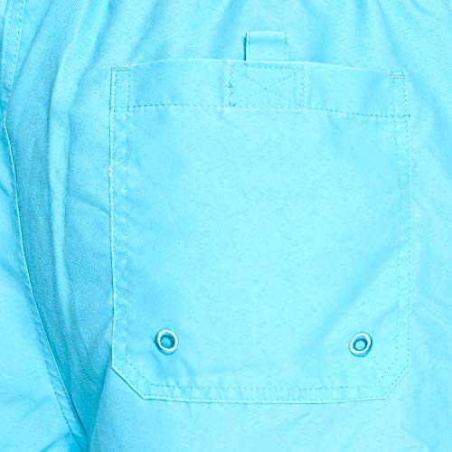 Zoggs Mosman Washed Bañadores de Natación, Hombre, Turquesa, 100 cm
