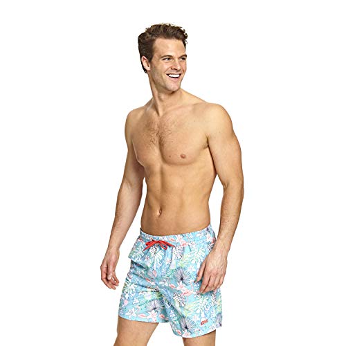 Zoggs Sanctuary 16" Swim Trunks Bañador, Hombre, Multicolor, UK L/Waist 36"