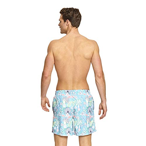 Zoggs Sanctuary 16" Swim Trunks Bañador, Hombre, Multicolor, UK L/Waist 36"