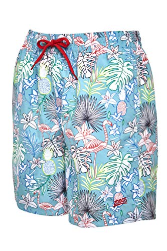 Zoggs Sanctuary 16" Swim Trunks Bañador, Hombre, Multicolor, UK L/Waist 36"