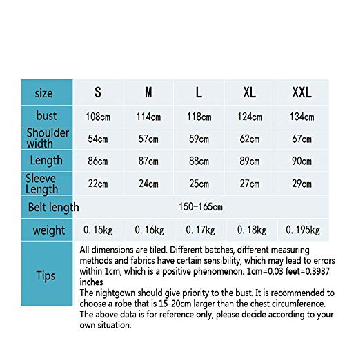 ZSDGY Ropa de Mujer/Pijamas de Ocio/Chaquetas Cortas Estampadas/Batas de Frenos H-M