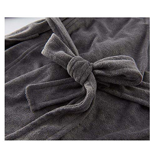 ZSDGY Túnica Delgada/Pareja Salón de Belleza Albornoz de Mujeres/Pijamas de Hombres/Ampliado para Aumentar la Bata de baño H-M