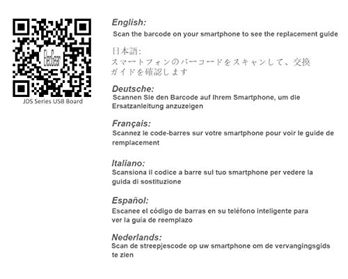 2PCs JDS-040 Replacement Placa Controlador Conectores de Carga Micro USB para Mando PS4, Tarjeta Micro del Cargador de Batería del USB Parte Adaptador, Flex Cable - PlayStation DualShock Controller