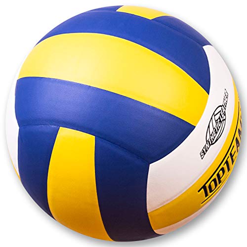 Acehmks Volleyball,Balón de Voleibol de Playa, Talla 5 (Azul)