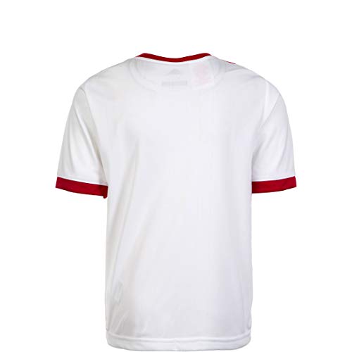 adidas TABELA 18 JSY T-Shirt, Hombre, White/Power Red, L
