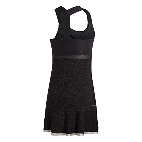 adidas Vestido de Mujer en Y Dress Glam On, Mujer, FT6421, Negro/Plateado, Small