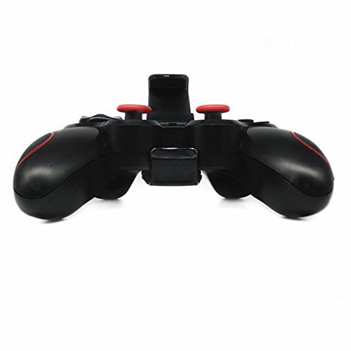 Amazingdeal365 - Mando para videojuegos con joysticks inalámbrico por Blueetooth con soporte ajustable para teléfonos Smartphones Android, tabletas, ordenadores, televisores Smart TV y con cajas de TV