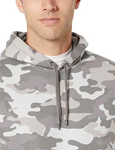 Amazon Essentials Hooded Fleece Sweatshirt Fashion-Hoodies, Camuflaje Gris, US XXL (EU XXXL-4XL)
