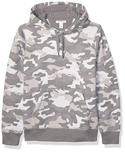 Amazon Essentials Hooded Fleece Sweatshirt Fashion-Hoodies, Camuflaje Gris, US XXL (EU XXXL-4XL)