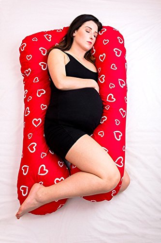 Amilian Almohada de embarazo para dormir, almohada para dormir de lado, incluye funda, para adultos, universal, grande, elefante, gris, tipo A pregnancy pillow bodypillow