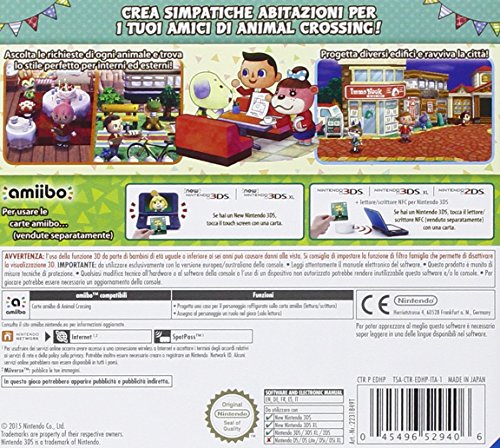 Animal Crossing: Happy Home Designer [Importación Italiana]