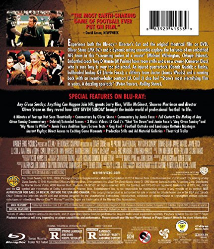 Any Given Sunday: 15Th Anniversary [Edizione: Stati Uniti] [USA] [Blu-ray]