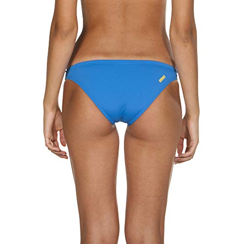 ARENA Real Braguitas de Bikini de Entrenamiento, Mujer, Azul (Pix) / Amarillo (Yellow Star), S