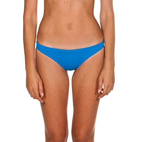 ARENA Real Braguitas de Bikini de Entrenamiento, Mujer, Azul (Pix) / Amarillo (Yellow Star), S