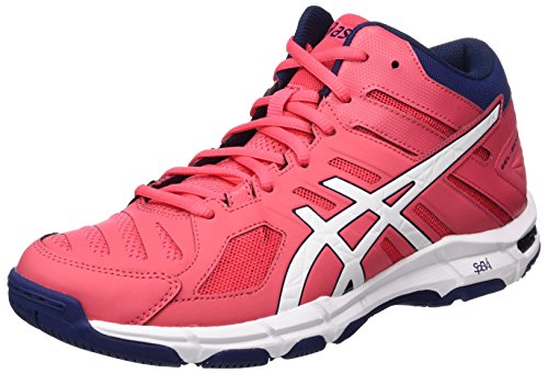 Asics Gel-Beyond 5 MT, Zapatos de Voleibol Mujer, Rojo (Rouge Red/White/Indigo Blue), 40.5 EU