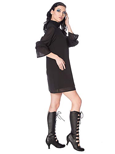 Banned Alternative DR16097 A-Linie - Vestido para mujer negro L