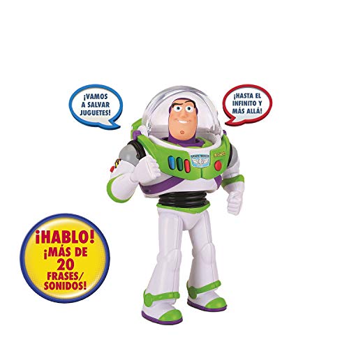 Bizak - Toy Story Figura Articulada Buzz Lightyear con Voz 30 cm
