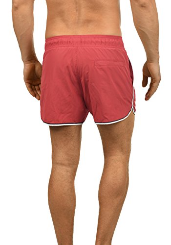 Blend Balderian Bañador De Natación Short para Hombre, tamaño:M, Color:Cardinal Red (73020)