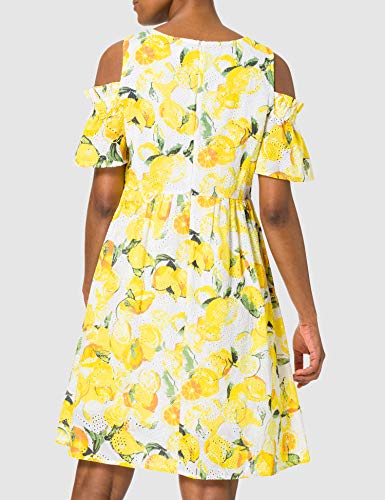 BOSS Alemy Vestido, Multicolor (Open Miscellaneous 997), 36 (Talla del Fabricante: 34) para Mujer