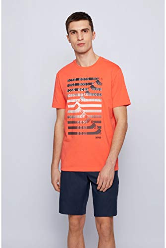 BOSS Teeonic Camiseta, Open Red646, XXL para Hombre