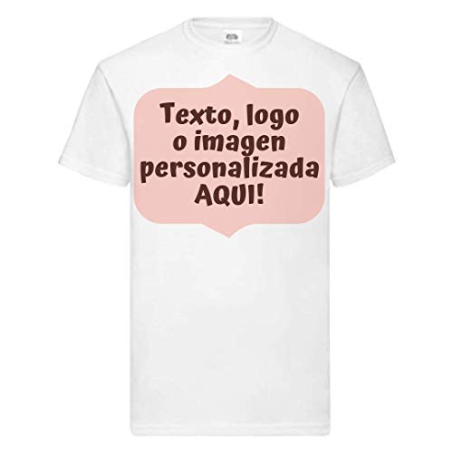 Camiseta Personalizada con Foto - Blanco, 12-14 años