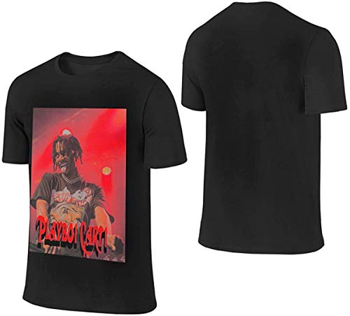 Camisetas y Tops Polos y Camisas, Playera Playboi-Carti Fashion Design para Hombre