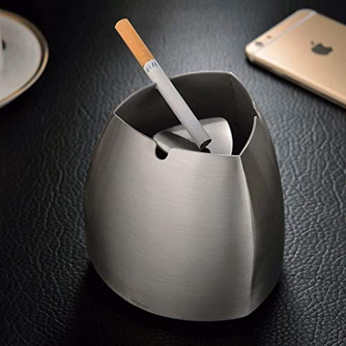Cenicero Creatividad hogar Creativo Acero Inoxidable Ceniza Internet Café Bar Oficina A La Avión Viento Avesuras Grande WHLONG
