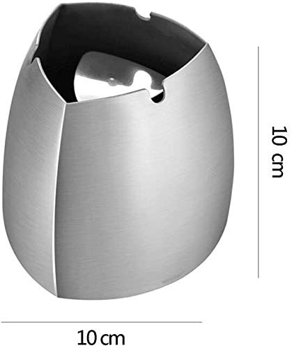 Cenicero Creatividad hogar Creativo Acero Inoxidable Ceniza Internet Café Bar Oficina A La Avión Viento Avesuras Grande WHLONG