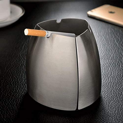 Cenicero Creatividad hogar Creativo Acero Inoxidable Ceniza Internet Café Bar Oficina A La Avión Viento Avesuras Grande WHLONG