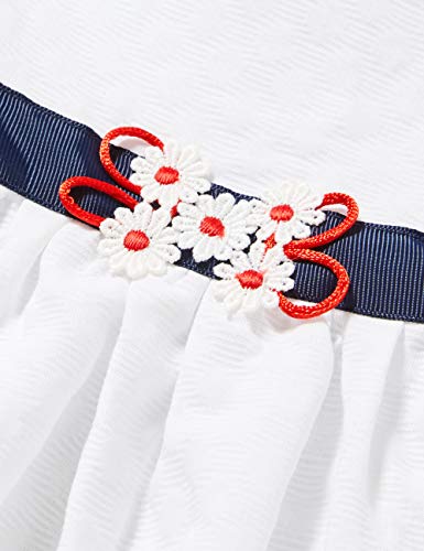 Charanga VESITO Vestido, Blanco, 9-12 para Bebés
