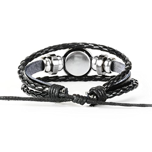 CLEARNICE Corea del Sur Letonia Bandera Nacional Brazalete Pulsera para Hombres Y Mujeres Joyería Regalo De Amistad para Fanáticos del Fútbol