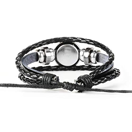 CLEARNICE Corea del Sur Letonia Bandera Nacional Brazalete Pulsera para Hombres Y Mujeres Joyería Regalo De Amistad para Fanáticos del Fútbol