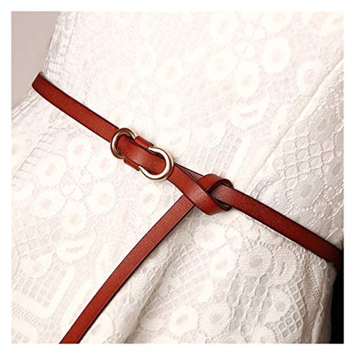 Clong01 Cinturón de Cuero de Moda Cinturón de diseño de Moda Cinturón de Mujer Cinturón de Cuero Largo Cinturón Easy Wear Accesorios Cintura para Damas Vestido de niñas