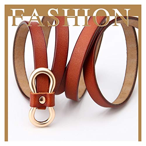 Clong01 Cinturón de Cuero de Moda Cinturón de diseño de Moda Cinturón de Mujer Cinturón de Cuero Largo Cinturón Easy Wear Accesorios Cintura para Damas Vestido de niñas
