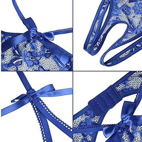 CLOOM Lenceria Sexy Mujer Ropa Erotica De Mujer en Oferta Mujeres Sexy Perspectiva Lenceria De Encaje Transparentes Ropa Interior Mujer Traje De Fiesta Erotica Ropa De Dormir Mujer