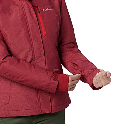 Columbia Alpine Action Chaqueta OH Ski de esquí, Mujer, Rojo (Red Beet 607), M