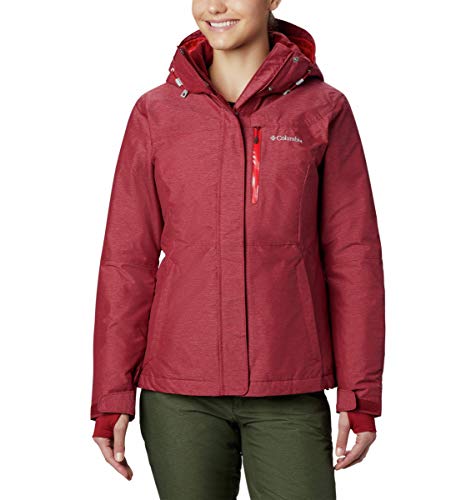 Columbia Alpine Action Chaqueta OH Ski de esquí, Mujer, Rojo (Red Beet 607), M