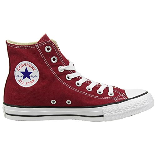 Converse Chuck Taylor All Star Hi Top, Zapatillas Mujer, Rojo (Maroon), 37 EU