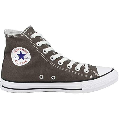 Converse Chuck Taylor All Star Hi Top, Zapatillas Unisex Adulto, Gris (Charcoal), 38 EU